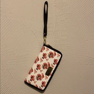 Juicy Couture floral Wristlet